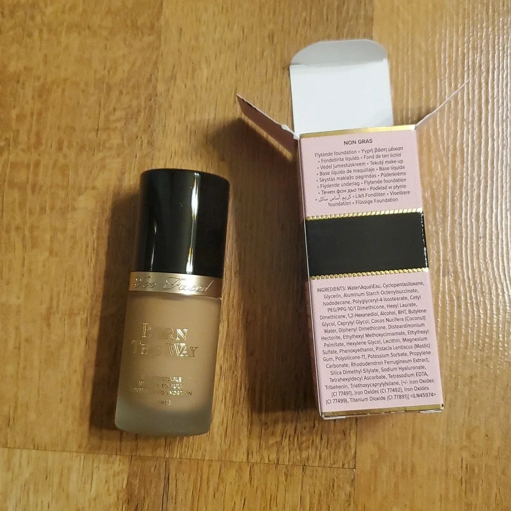 Too Faced Born‎ This Way Undetectable Medium-to-Full Coverage Foundation NIB
